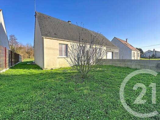 Maison de plain-pied à vendre 181 000 € 4 pièces 2 chambres 73,9 m² 700 m² de terrain Beaurains-lès-Noyon 60400