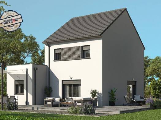 Terrain avec maison neuve à vendre 285 000 € 5 pièces 4 chambres 97 m² 2 294 m² de terrain Lieurey 27560
