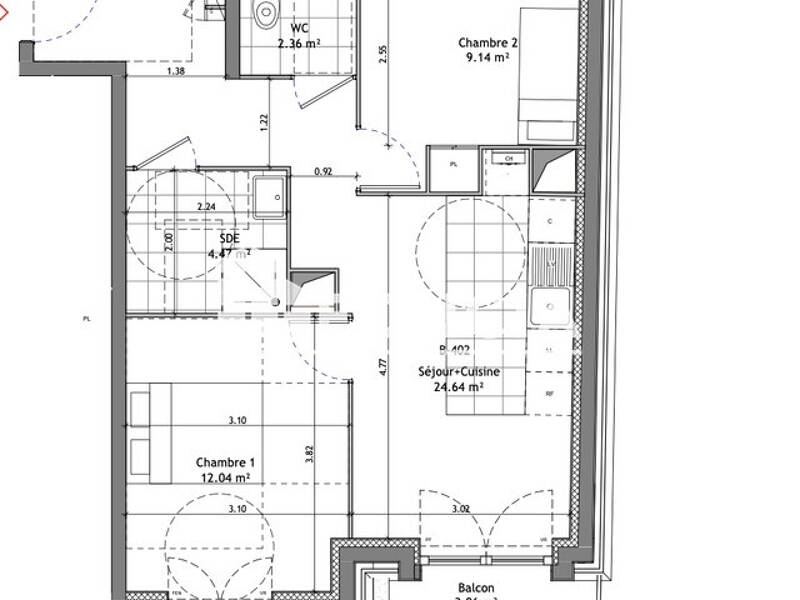 Maison à louer, 54m², ORLEANS