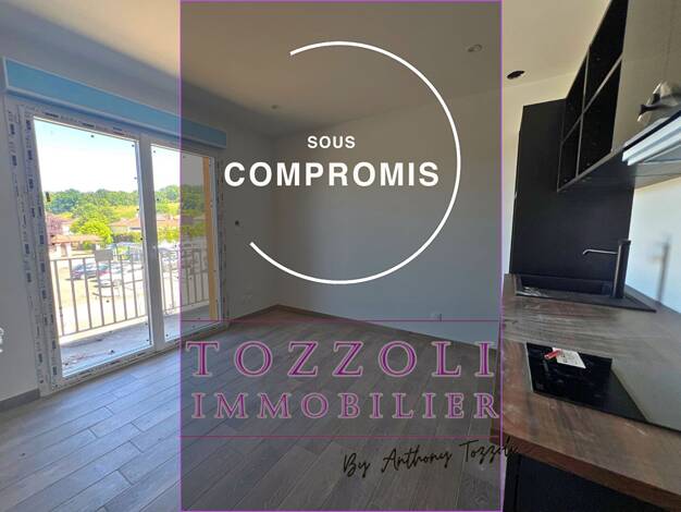 Appartement à vendre 120 000 € 1 pièce 1 chambre 24 m² 1er étage Saint-Pierre-de-Chandieu 69780