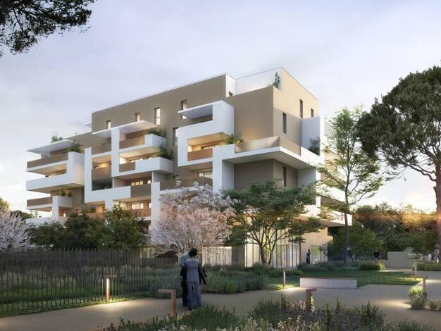 Appartement à vendre - neuf 267 000 € 2 pièces 1 chambre 44,3 m² Aiguerelles - Nouvelle Mairie Montpellier 34000
