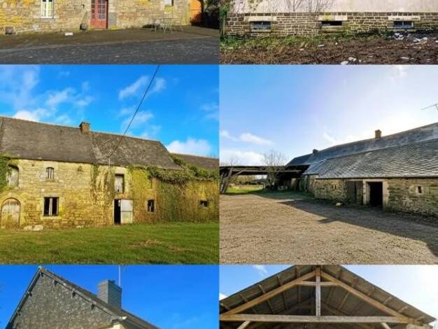 Maison de plain-pied à vendre 280 000 € 5 pièces 3 chambres 600 m² 12 563 m² de terrain Les Moulins 22210