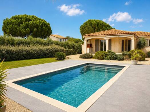 Maison de plain-pied à vendre 354 000 € 5 pièces 3 chambres 90 m² 1 000 m² de terrain Bellegarde 30127