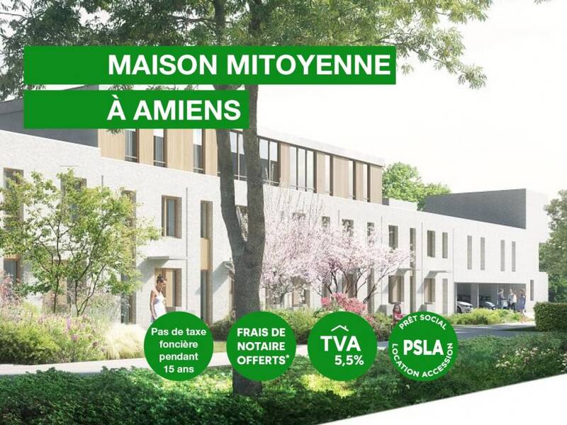 Maison à vendre, 69m², AMIENS