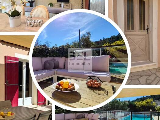 Maison de plain-pied à vendre 338 000 € 6 pièces 4 chambres 160 m² 850 m² de terrain Sabran 30200