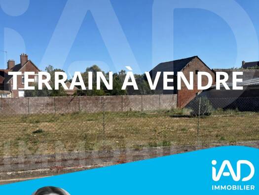 Terrain constructible viabilisé à vendre 21 000 € 715 m² de terrain Morchain 80190