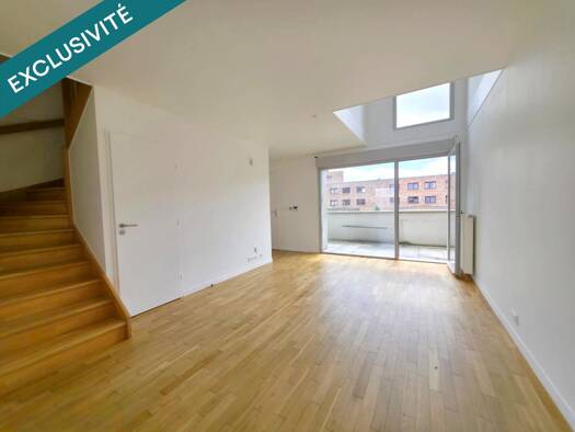 Duplex à vendre 265 000 € 3 pièces 2 chambres 70 m² Étage 1/1 Carouge Joncs Marins Brétigny-sur-Orge 91220