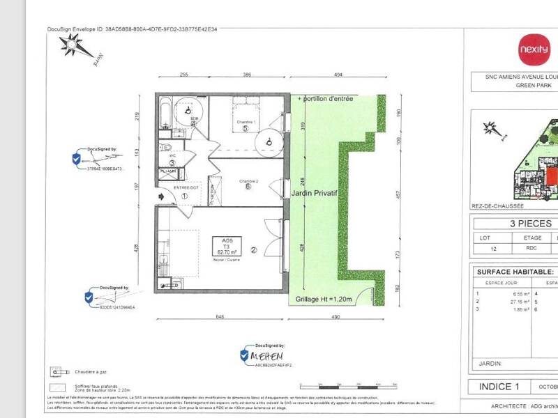 Maison à louer, 62m², AMIENS