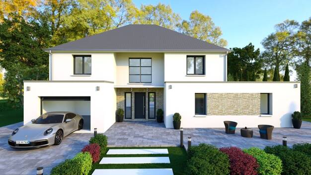 Terrain avec maison neuve à vendre 680 000 € Recloses 77760