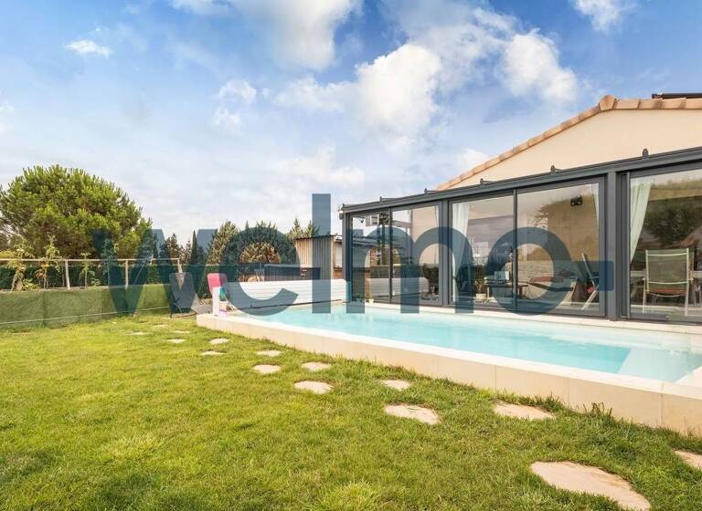 Maison de plain-pied à vendre 280 000 € 4 pièces 3<br/>chambres 120 m²<br/>superficie 360 m²<br/>terrain Ouest Bessan 34550