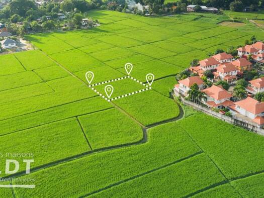 Terrain constructible viabilisé à vendre 60 000 € 654 m² de terrain Hébécourt 27150