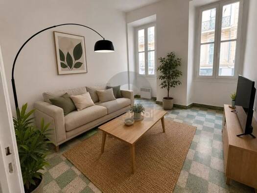 Appartement à vendre 290 000 € 2 pièces 1 chambre 51,05 m² 1er étage Menton 06500