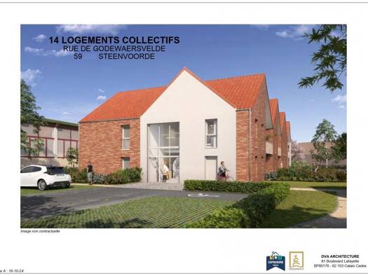 Appartement à vendre 243 000 € 3 pièces 2 chambres 79 m² Étage 1/1 Steenvoorde 59114