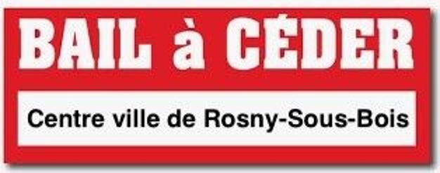 Boutique à vendre 140 000 € 1 pièce 116 m² de surface de vente Centre Ville Rosny-sous-Bois 93110