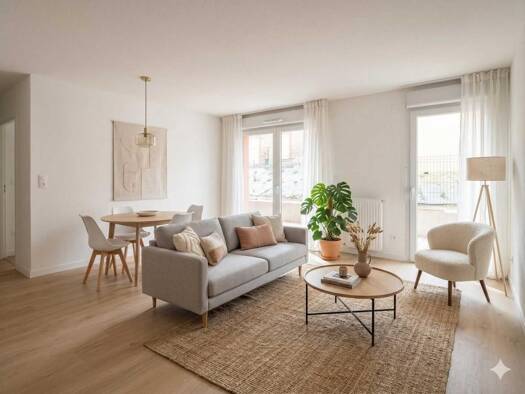 Appartement à louer 808 € 3 pièces 2 chambres 64 m² RDC/3 Rabaudy Castanet-Tolosan 31320