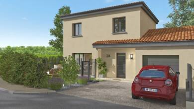Terrain avec maison neuve à vendre 295 000 € Civrieux 01390