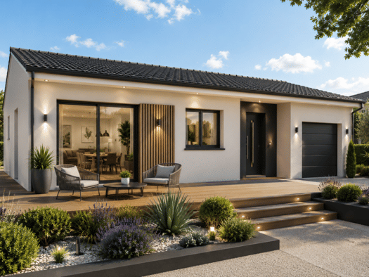 Terrain avec maison neuve à vendre 169 000 € 3 pièces 2 chambres 68 m² 1 000 m² de terrain Clarac 31210