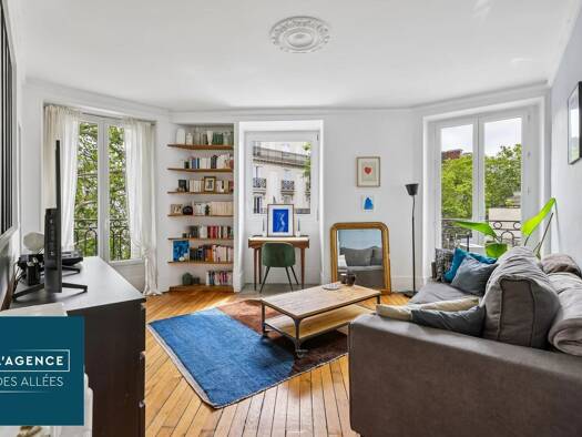 Appartement à vendre 485 000 € 3 pièces 2 chambres 57,54 m² 3ème étage Centre Ville Clichy 92110