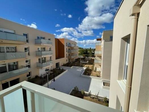 Appartement à louer - Première occupation 743 € 3 pièces 2 chambres 59 m² Étage 2/3 Aérodrome Nîmes 30000