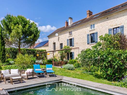 Maison à vendre 980 000 € 10 pièces 5 chambres 276 m² 1 156 m² de terrain Oinville-sur-Montcient 78250