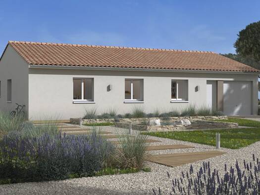 Terrain avec maison neuve à vendre 264 697 € 4 pièces 3 chambres 90 m² 652 m² de terrain Le Grès 31480