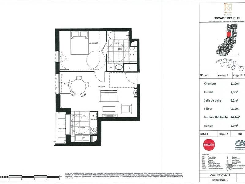 Maison à louer, 44m², RUEIL MALMAISON