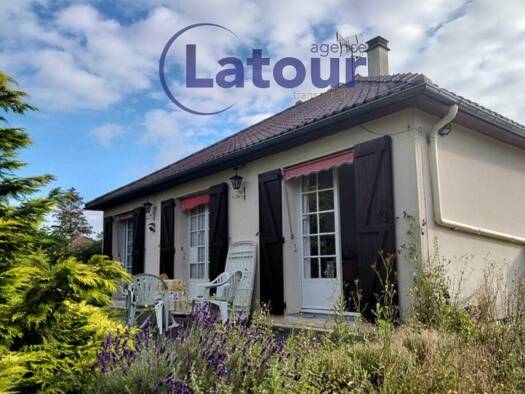 Maison de plain-pied à vendre 174 000 € 4 pièces 2 chambres 68 m² 1 050 m² de terrain Abondant 28410