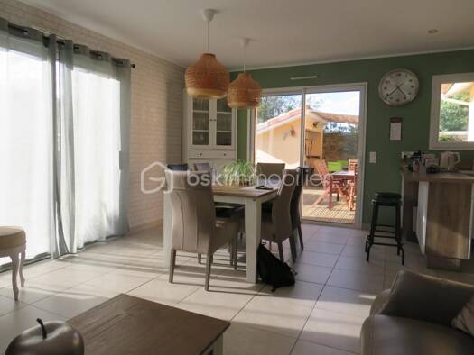 Maison de plain-pied à vendre 259 990 € 4 pièces 3 chambres 90 m² 758 m² de terrain Rive Gauche Aire-sur-l'Adour 40800