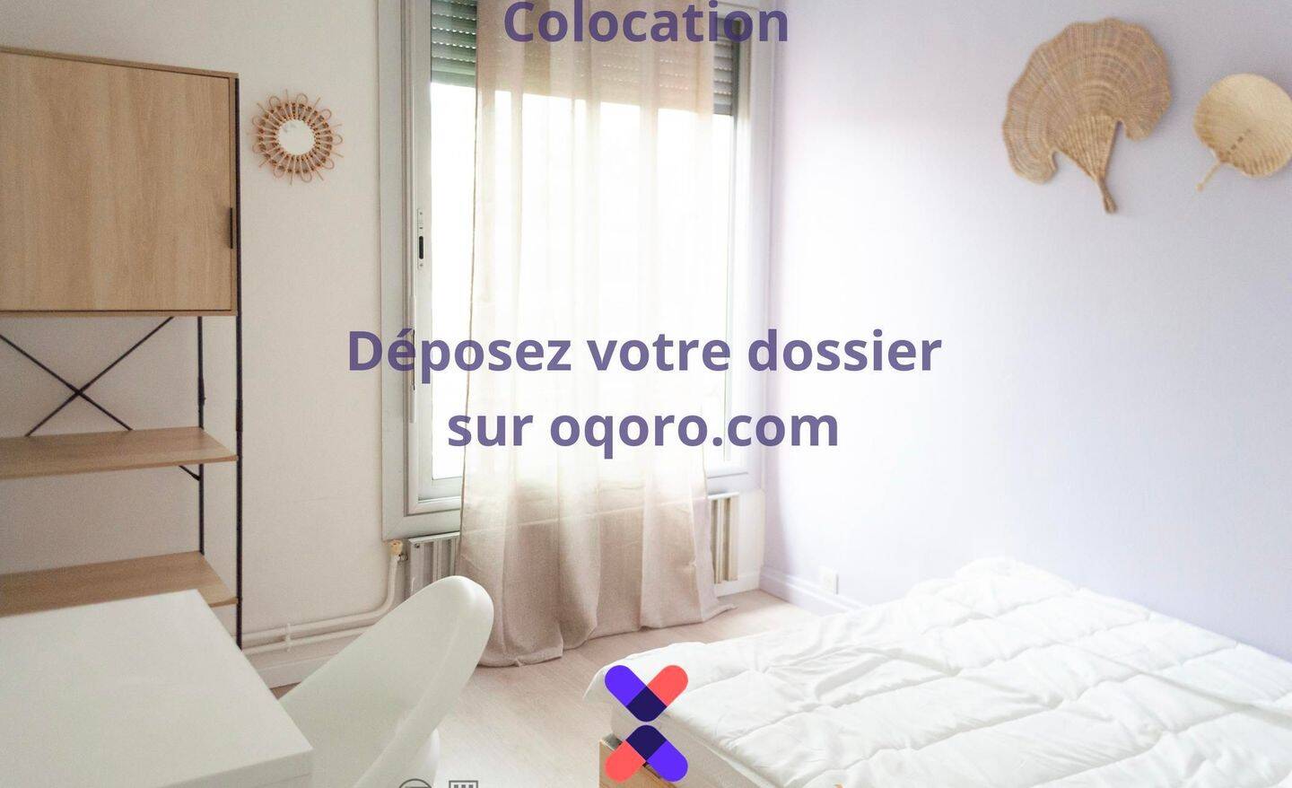 Chambre en colocation appartement meublé — 7