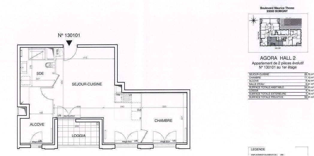 Maison à louer, 53m², BOBIGNY