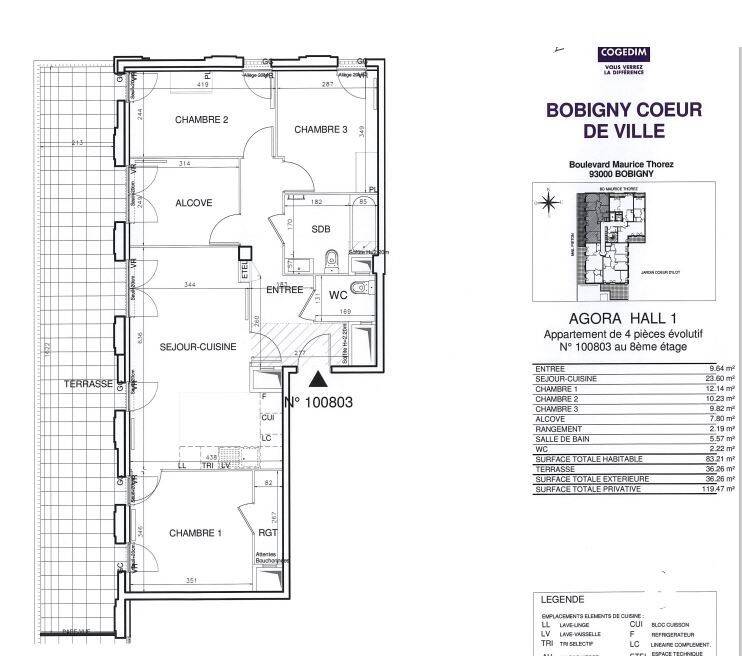 Maison à louer, 82m², BOBIGNY