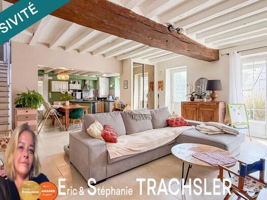 Maison à vendre 214 950 € 5 pièces 4 chambres 125 m² 1 997 m² de terrain Marigné-Laillé 72220