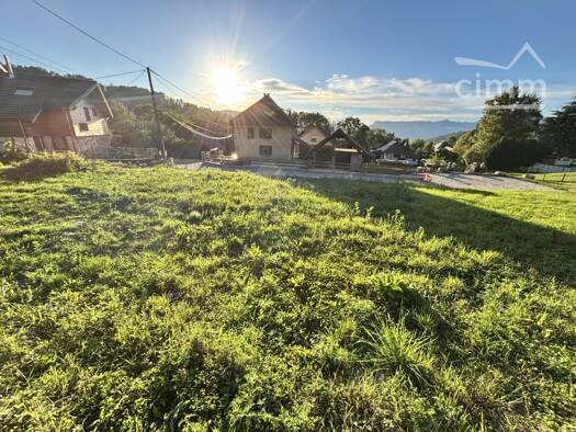 Terrain constructible viabilisé à vendre 187 200 € 455 m² de terrain Revel 38420