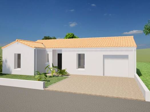 Terrain avec maison neuve à vendre 222 580 € 4 pièces 3 chambres 78 m² 447 m² de terrain Notre-Dame Cholet 49300