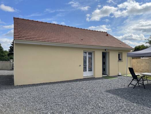 Maison de plain-pied à vendre 312 000 € 4 pièces 2 chambres 64 m² 1 105 m² de terrain Villiers sur Morin 77580