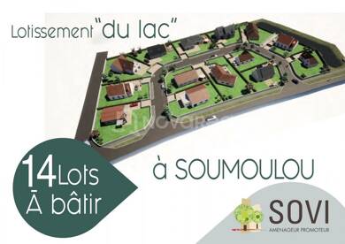 Terrain constructible à vendre 55 900 € 487 m² de terrain Soumoulou 64420