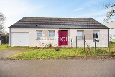 Maison de plain-pied à vendre 189 000 € 4 pièces 3 chambres 89 m² 903 m² de terrain Le Tronchet 35540