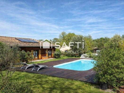 Maison à vendre 465 000 € 6 pièces 5 chambres 170 m² 3 200 m² de terrain Sainte-Foy-de-Peyrolières 31470