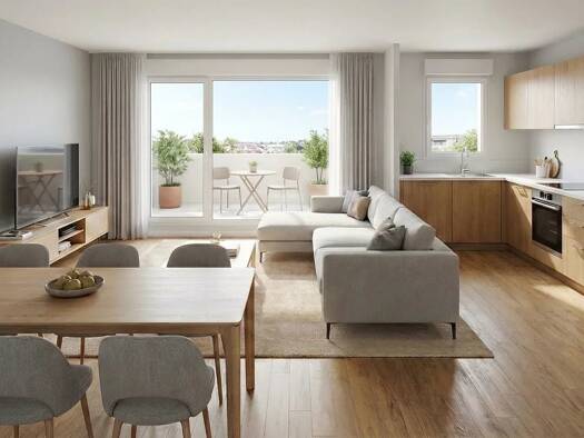 Appartement à vendre - neuf 270 000 € 4 pièces 3 chambres 85 m² Le Coudray-Montceaux 91830