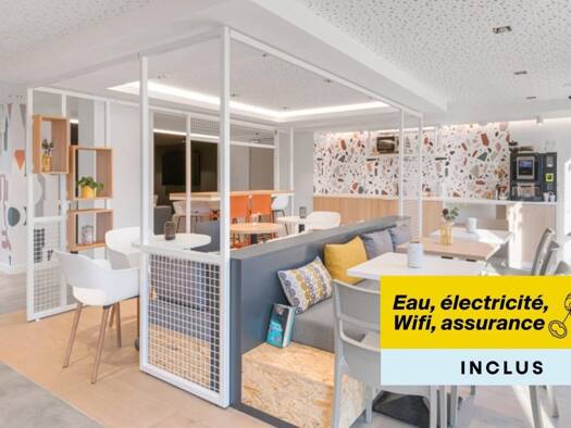 Studio à louer 778 € 1 pièce 19 m² Centre Ville-Piquey Mérignac 33700