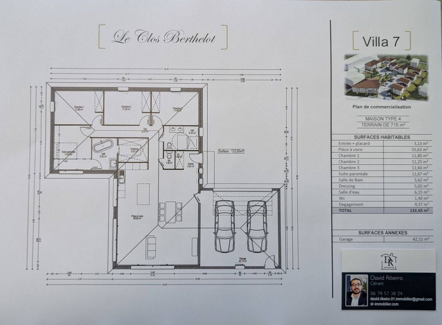 Maison à vendre, 132m², SAINT DENIS EN BUGEY