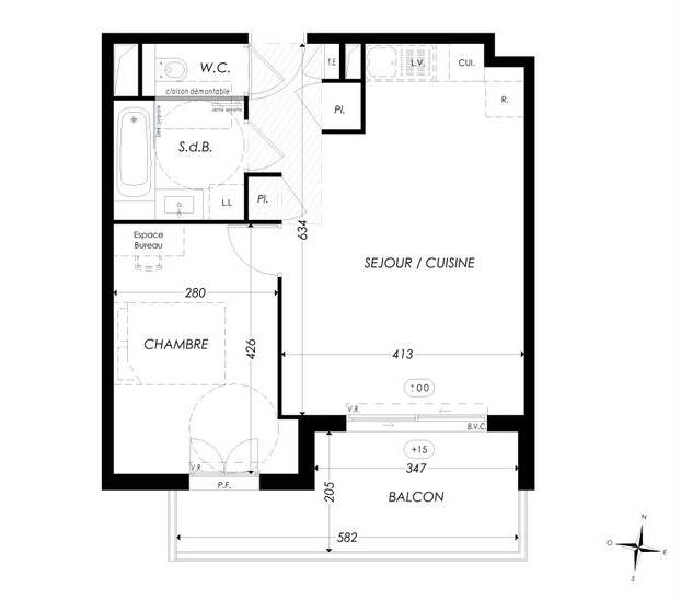 Maison à vendre, 44m², TORCY