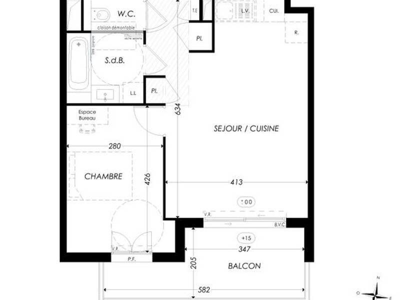 Maison à vendre, 44m², TORCY