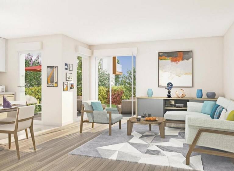 Appartement à vendre 434 000 € 3 pièces 2<br/>chambres 62 m²<br/>superficie 1er<br/>étage Centre Poisy 74330