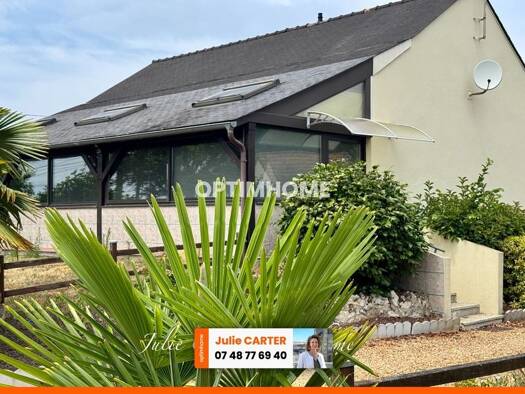 Maison de plain-pied à vendre 170 000 € 4 pièces 2 chambres 105 m² 1 930 m² de terrain Cérans-Foulletourte 72330