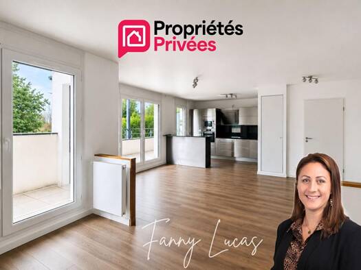 Appartement à vendre 462 000 € 4 pièces 2 chambres 83,51 m² Étage 2/2 Chevry Plaine Gif-sur-Yvette 91190