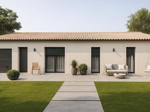 Terrain avec maison neuve à vendre 177 000 € 5 pièces 3 chambres 84,6 m² 817 m² de terrain Gouex 86320