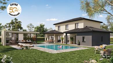 Terrain avec maison neuve à vendre 362 300 € Bourg-Saint-Christophe 01800