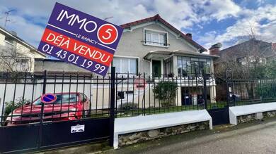 Maison à vendre 470 000 € 5 pièces 4 chambres 119 m² 363 m² de terrain Villemomble 93250