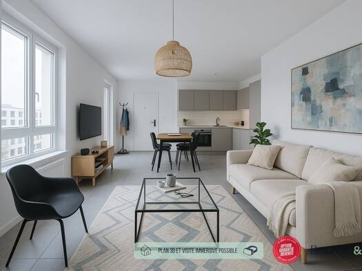 Appartement à vendre - Neuf 427 500 € 3 pièces 2 chambres 71 m² 1er étage Langrune-sur-Mer 14830
